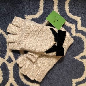 Kate Spade Mittens w/ fingerless glove NEW